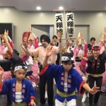 インド大使館で「阿波踊り」を踊る